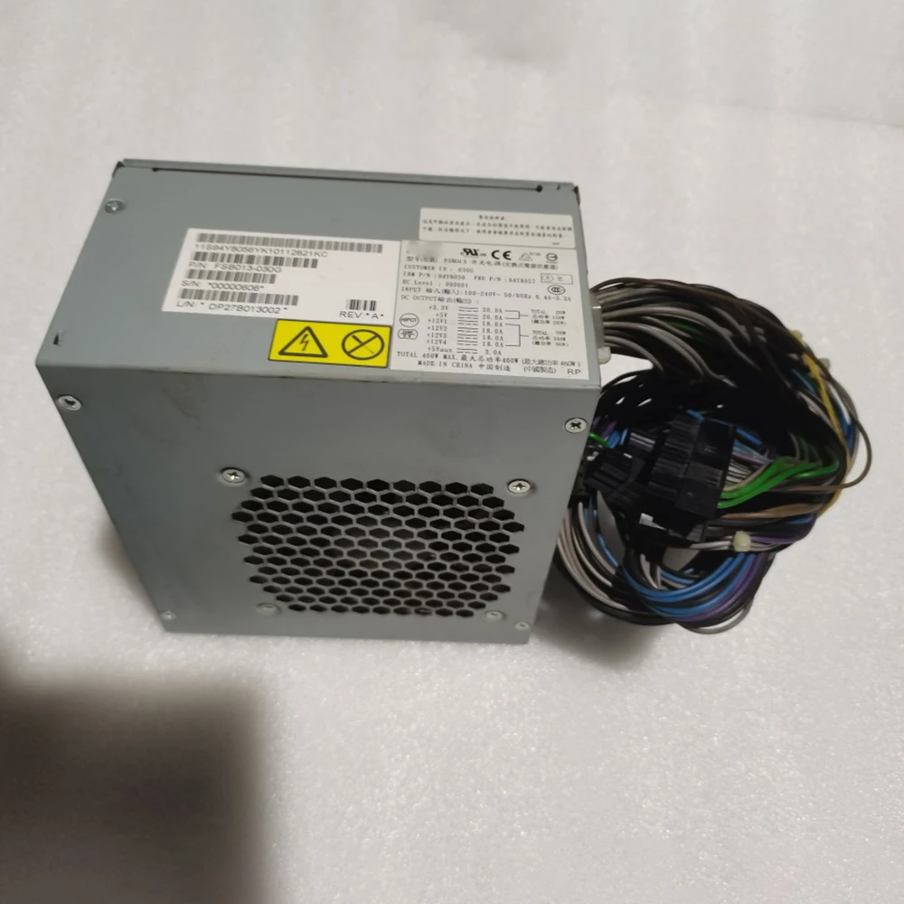 Server Power Supply for IBM X3300 M4 FSB013 94Y8056 94Y8057 94Y8082 460W Cold Power Generation Work