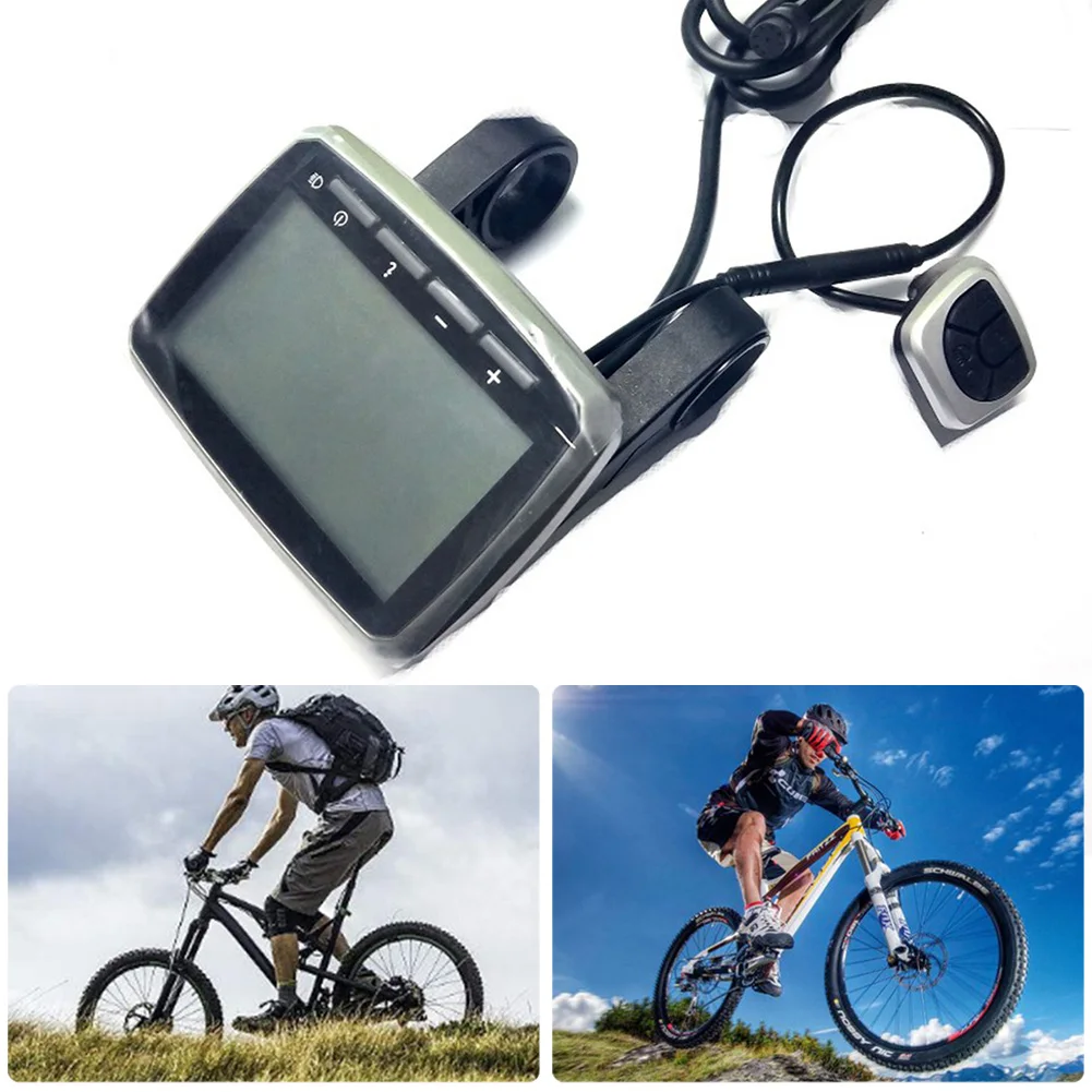 

New Useful Durable VLCD5 Display TS-VLCD5-6PIN ABS Accessory Central Motor Meter 1 Piece 1pc For Electric Bicycle