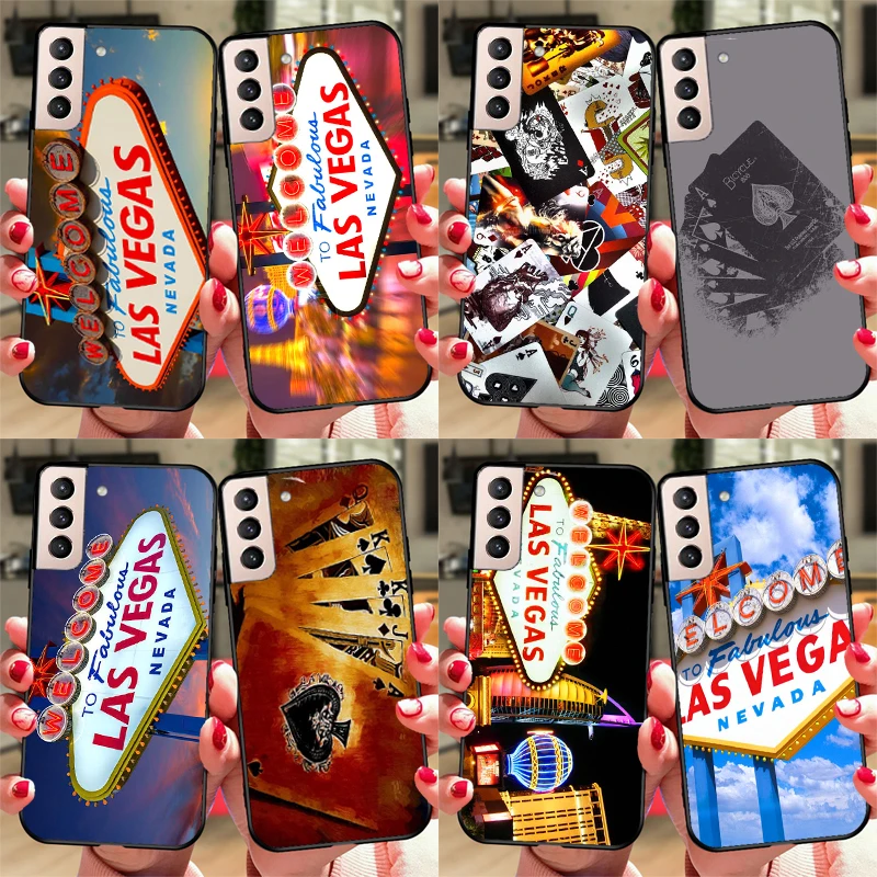 Custodia Per Carte Da Poker Per Casinò Di Las Vegas Canada Per Samsung Galaxy S22 Ultra S8 S9 S10 Note 10 Plus Note 20 S21 Ultra S20 Fe Cover