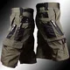 Army green mid pants