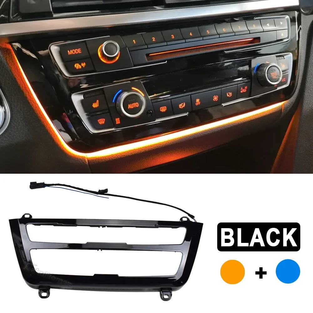 Luci LED Ambientali Per Auto BMW F30 F31 F34 F82 M3 M4 - Colore Variabile Blu/Arancione, Installazione Facile