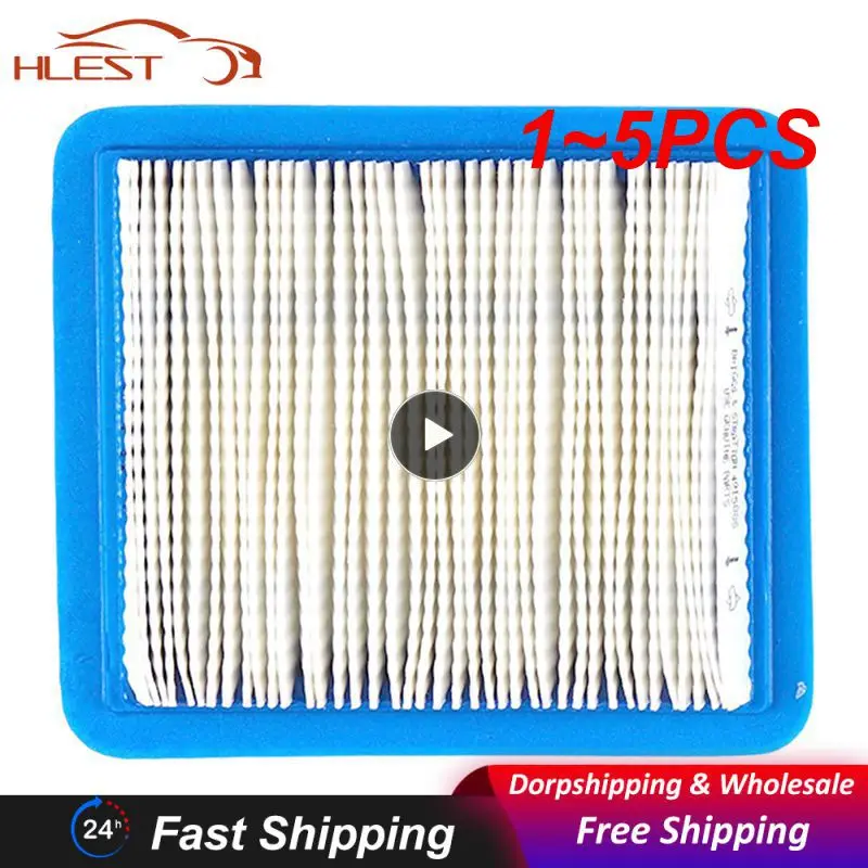 

1~5PCS Air Filter Car For Briggs And Stratton 491588S 399959 Mowers Parts Durable Car Replacement Parts Automobiles Filters