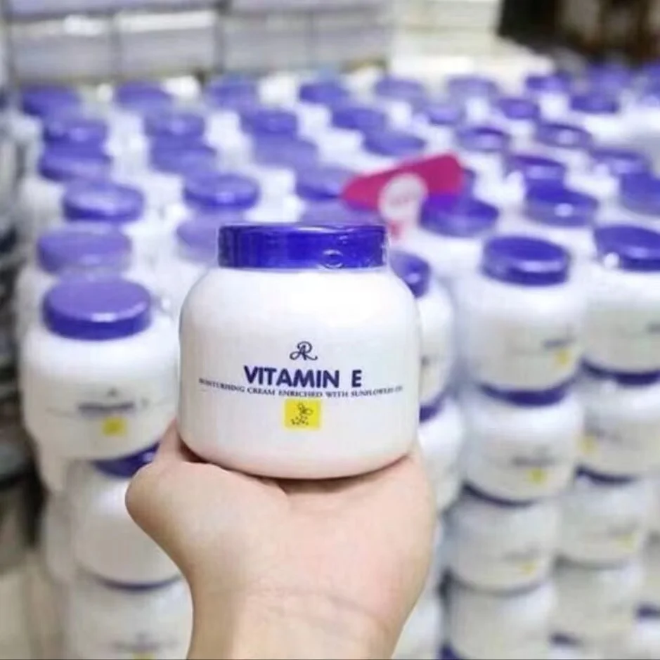 200ml Vitamin E Body Moisturizing Reduce Dryness Cracking Wrinkles Dullness Dark Spots Bright White Smooth And Soft Skin
