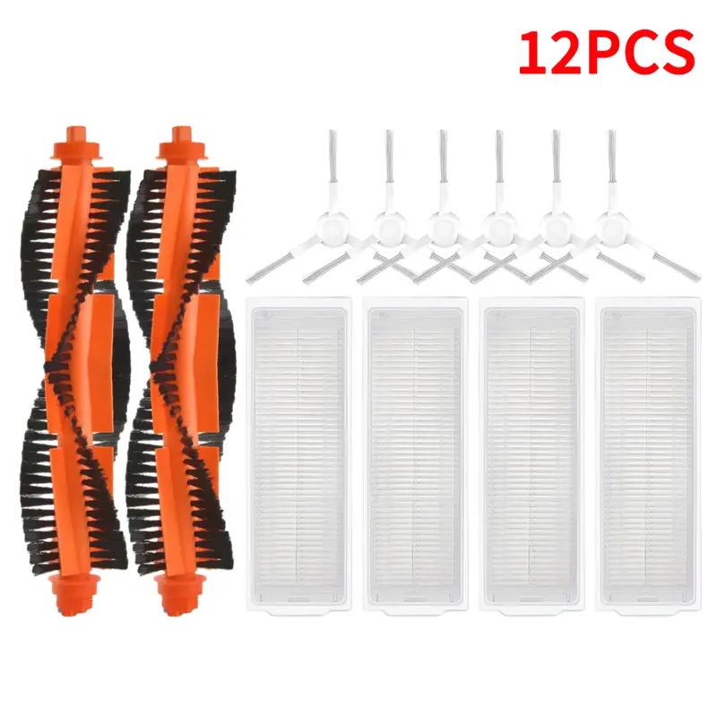 For Xiaomi Robot Vacuum S10 S12 T12 B106GL/ Mop 2S XMSTJQR2S / 3C B106CN Parts Accessories Main Side Brush Filter Mop - Image 15