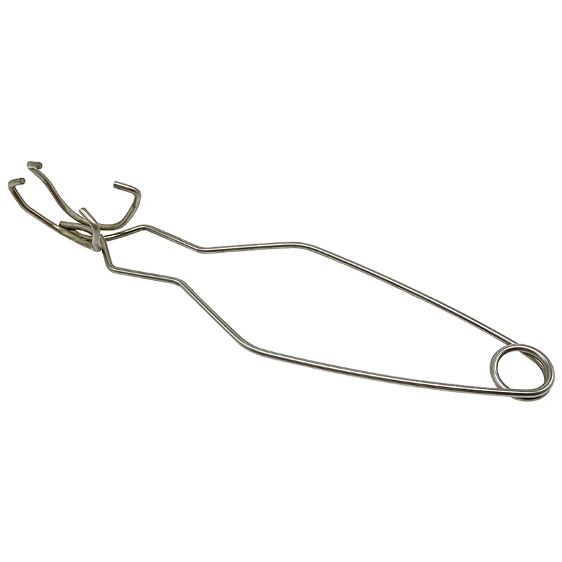 25Cm 스테인레스 스틸 도가니 집게 클램프 도가니 펜치 화이트 골드 볼 용융 금로 액세서리, 1 피스