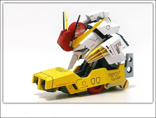 Gundam Chest Image EX-S Head 3D Paper Model DIY 1