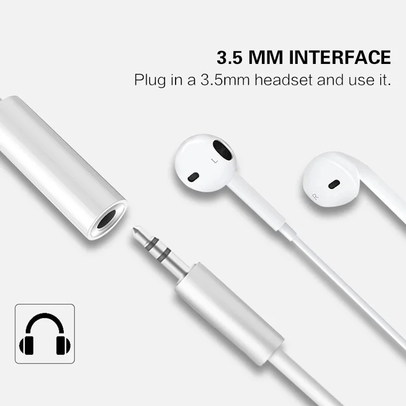 아이폰 11 12 13 14 Pro Max 12Mini SE 2020 XS XR X 8 7 + IOS용 조명 헤드폰 어댑터, 3.5mm 잭 AUX 오디오 케이블