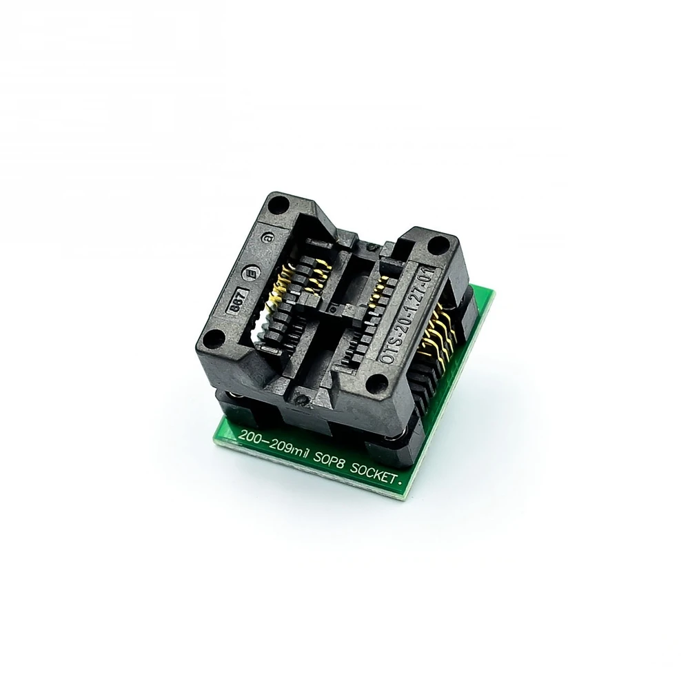 B69C 1Pcs SOP8 To DIP8 SOP8 Turn DIP8 SOIC8 To DIP8 IC 소켓 프로그래머 어댑터 소켓 150Mil