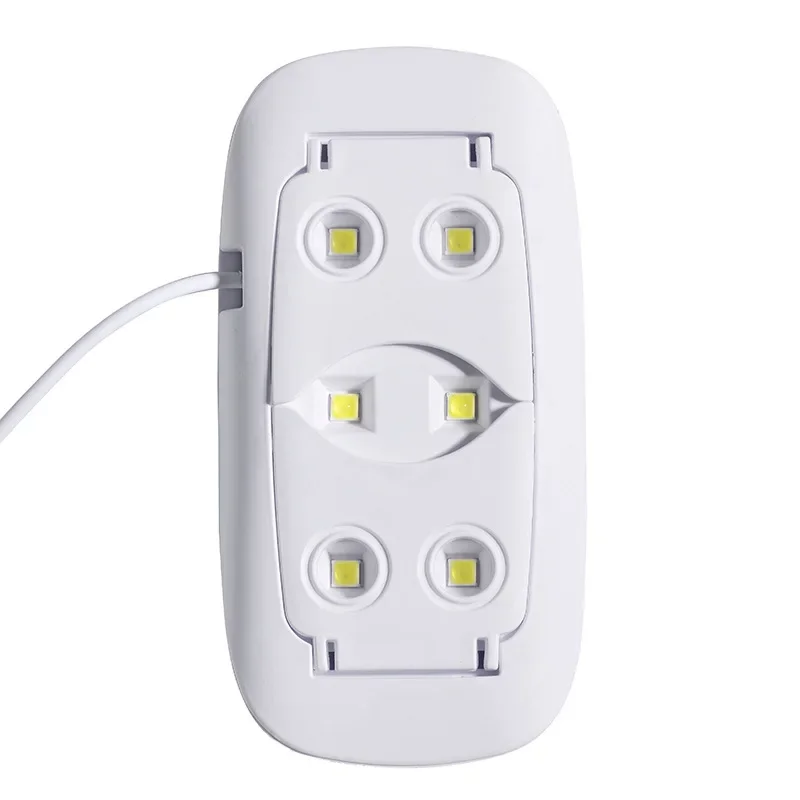 Nail Drying Lamp Table Nail Light Machine Portable Mini Usb 6W 3LED UV Manicure Lamp for Gel Polish Art USB Home Use