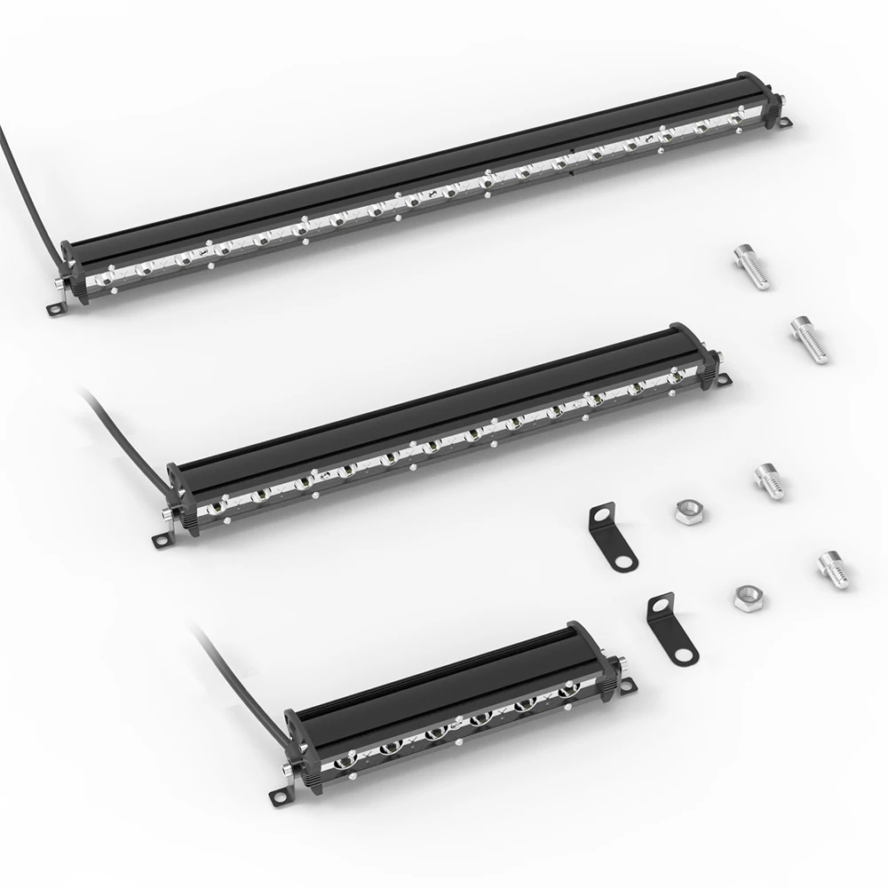 7/13/21inch Led Work Light Bar for Car Spotlights Flood Spot DRL Hi/Lo Beam 30