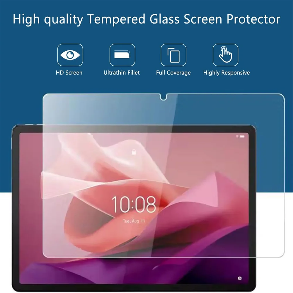 Premium 9H Tempered Glass Screen Protector for 12.7-Inch Tablets - Anti-Scratch Protective Film