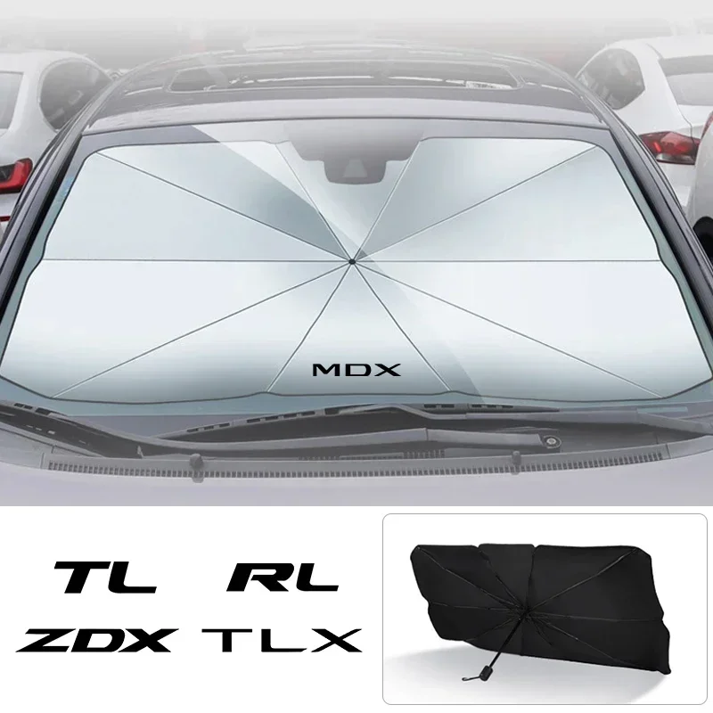 Foldable portable car windshield sunshade for Acura CDX ILX MDX NSX RDX RL RLX TL TLX TLX-L TSX ZDX auto parts