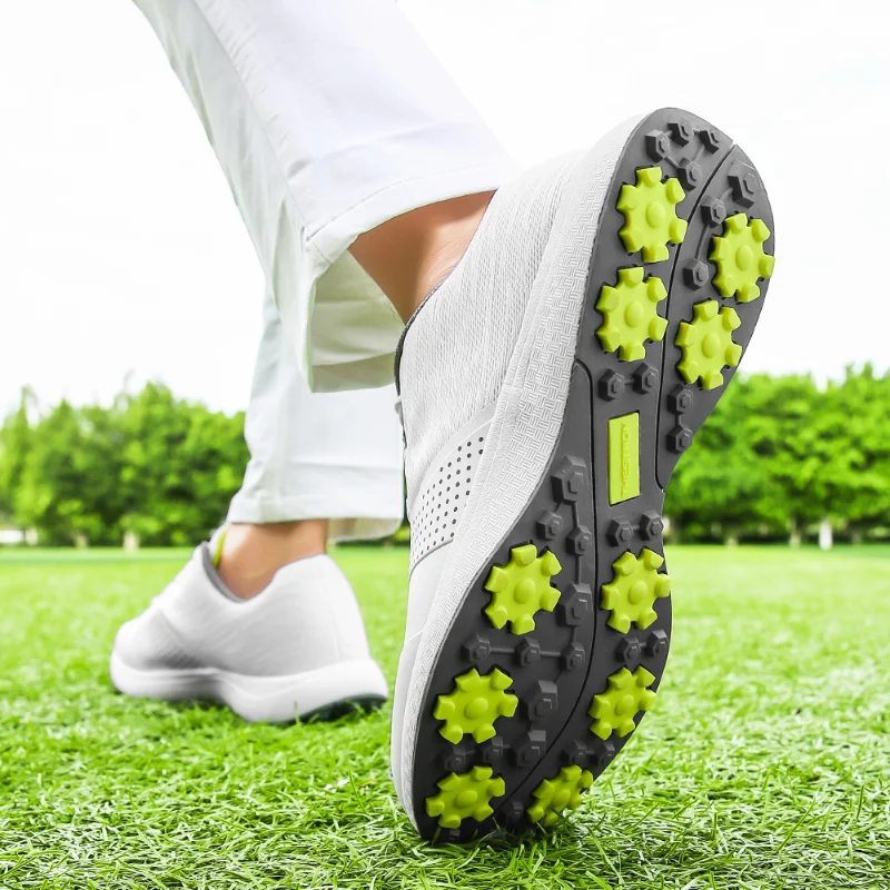 New Men Golf Shoes Golfer Athletics Junior Golf Tours Sneakers Mesh Golfing  Shoes Non Slip Grass Walking Sneakers Golf Spikeless - AliExpress