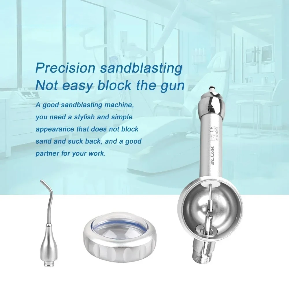 SYJH Dental Tooth Cleaning Sand Blasting Machine Teeth Whitening Spray Dental Air Driven Polisher Dentistry Equipment