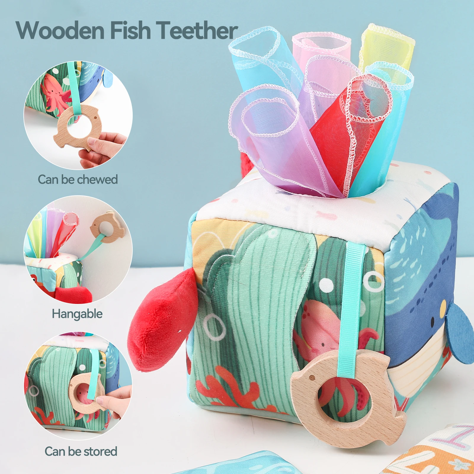 Baby Magic Tissue Box Toy 4