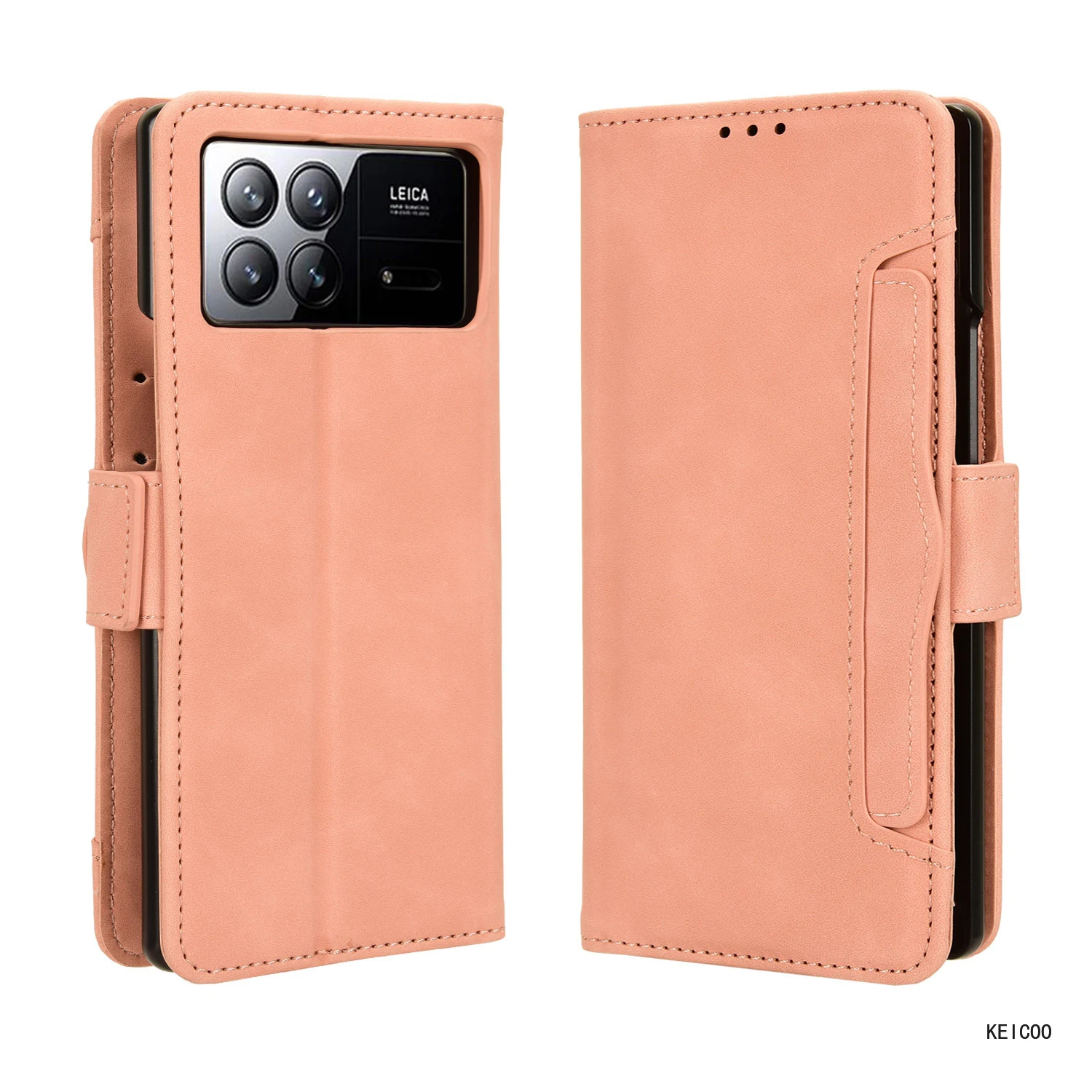 

Чехлы-портмоне с зажимом для Xiaomi Mix Fold 3, симпатичные магнитные Чехлы, роскошный чехол с несколькими отделениями для карт, деловой защитный чехол на весь корпус