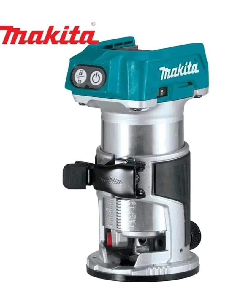 Makita DRT50 Original Cordless Trimmer Rechargeable Trimming Machine Brushless Slotting Tool Milling Woodwork Engraving Machine