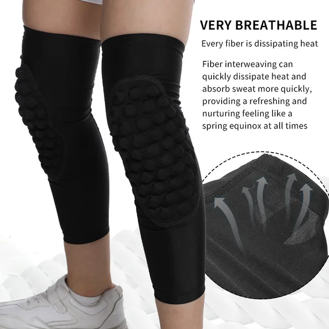 1pc EVA Anti-collision Kneepads Basketball Football Knee Brace Leg Sleeve Outdoor Sports Gear Cycling Knee Protector Children 3