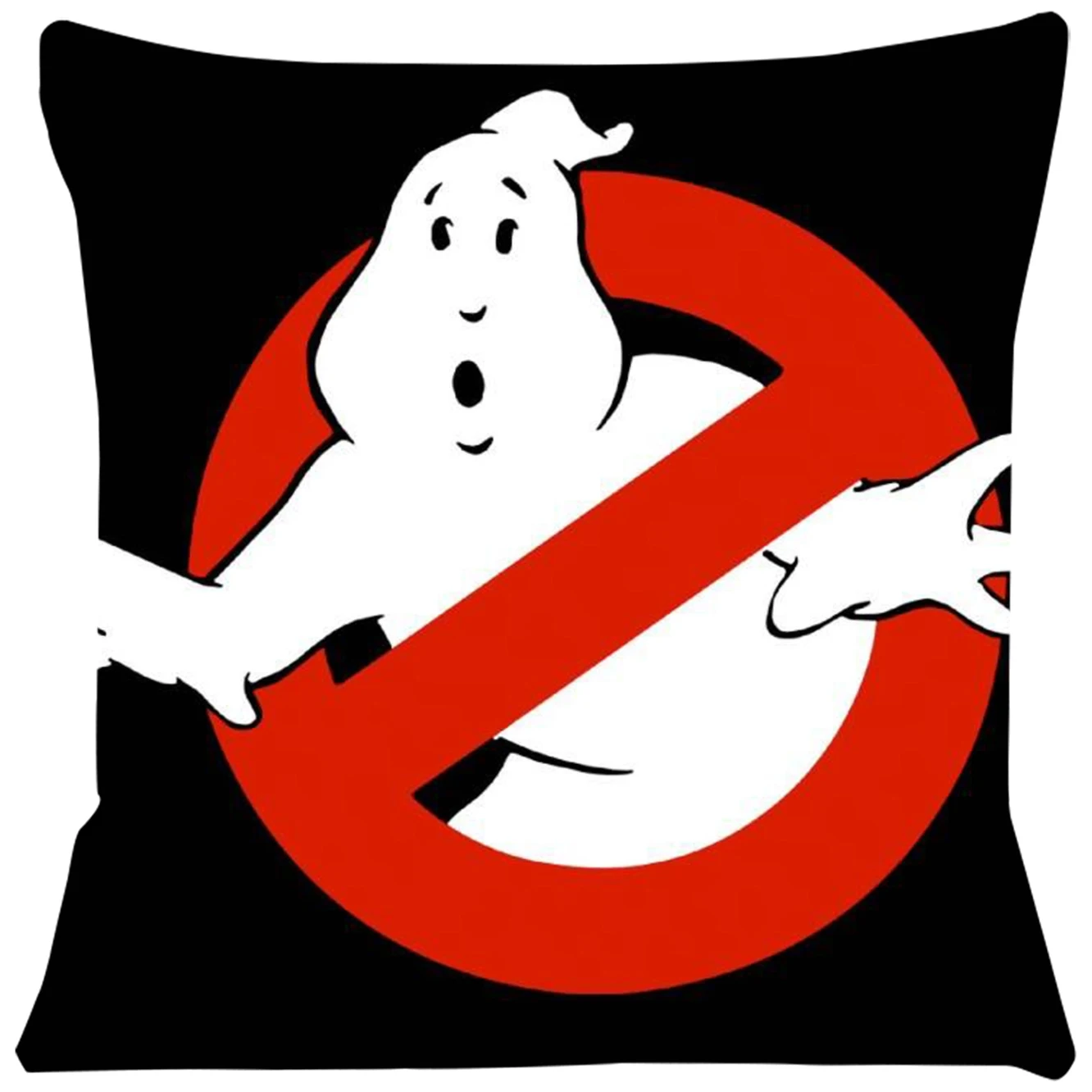 Halloween-Themed Decorative Cushion Cover - Horror Movie Inspired Design