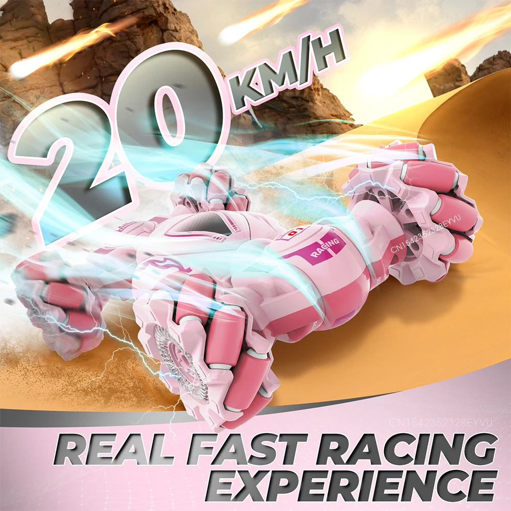 RC Car Remote Control Stunt Toy Car 4WD 1:18 Gesture Sensing RC Drift Cars Twist Climbing Off Road Kids Girl Gift Children Toys 4