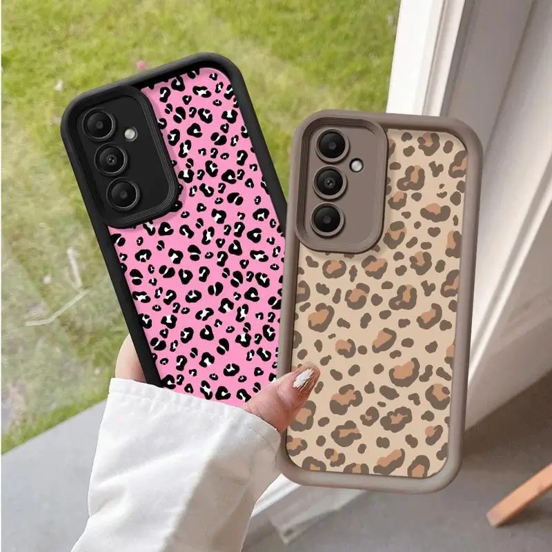 Creative Leopard Print Soft Phone Case Cover