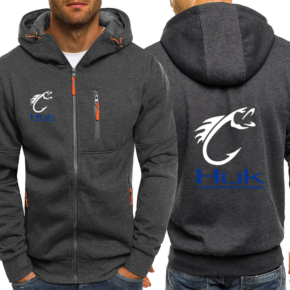 Men's Cotton Hoodie Casual Long Sleeve Zipper Cardigan