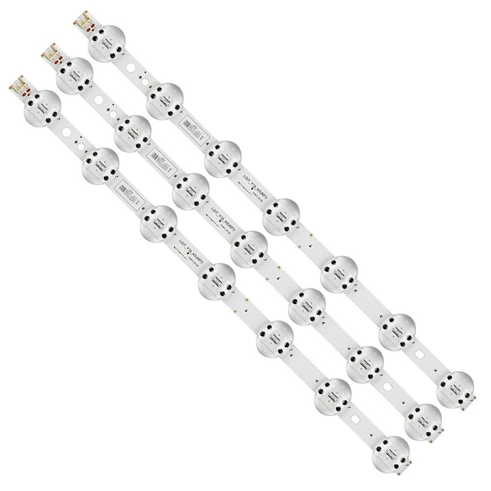 Conjunto Tira Retroiluminação Led para lg 43lg73cmeca Ssc-y19_trident_43um73_rev00_181029 Peças - Imagem 2