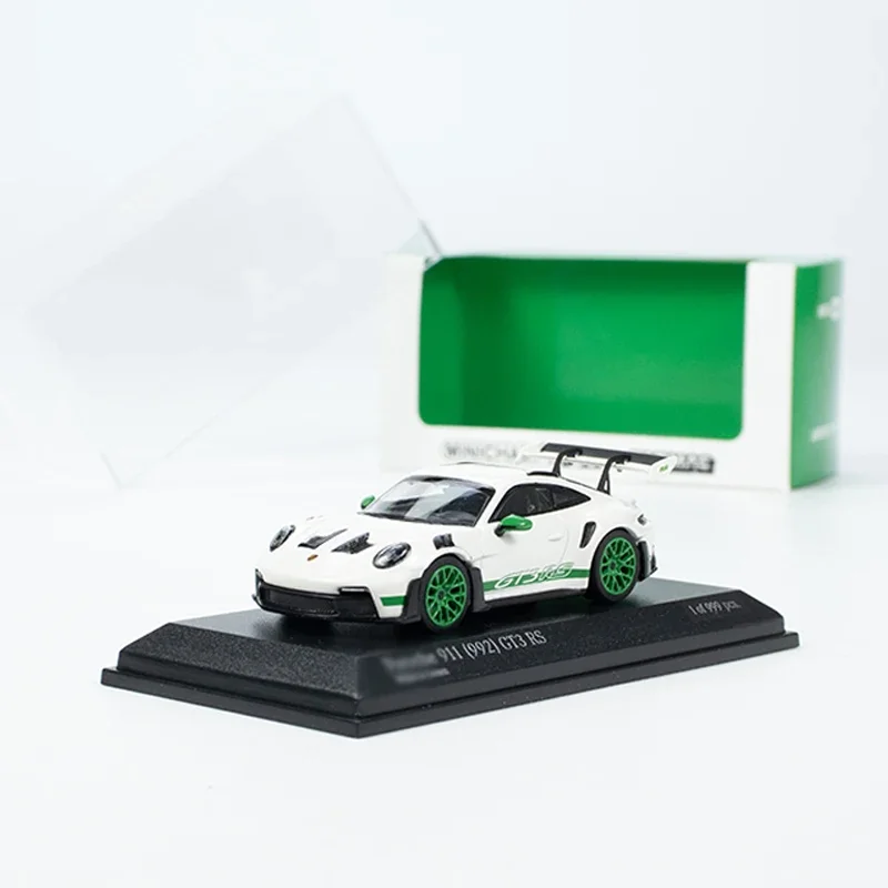 

Tarmac Works 1:64 Model Car 911 (992) GT3 RS Alloy Sport Vehicle- White