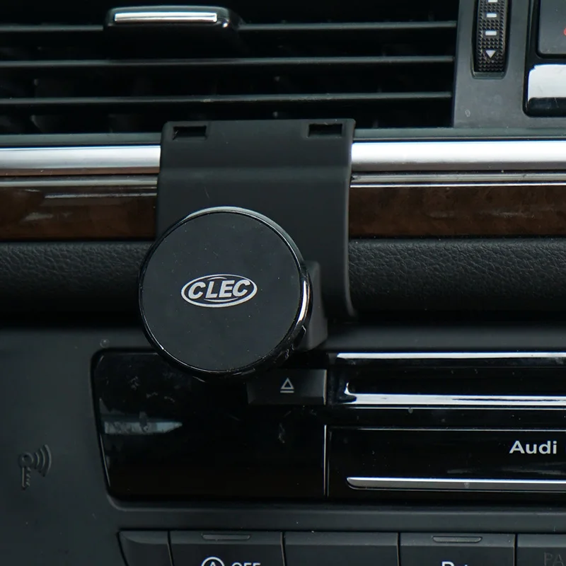 Mobile Phone Holder Magnetic Car GPS Holder Air Vent Outlet Stand Clip Bracket for Audi A6 C7 2012-2015