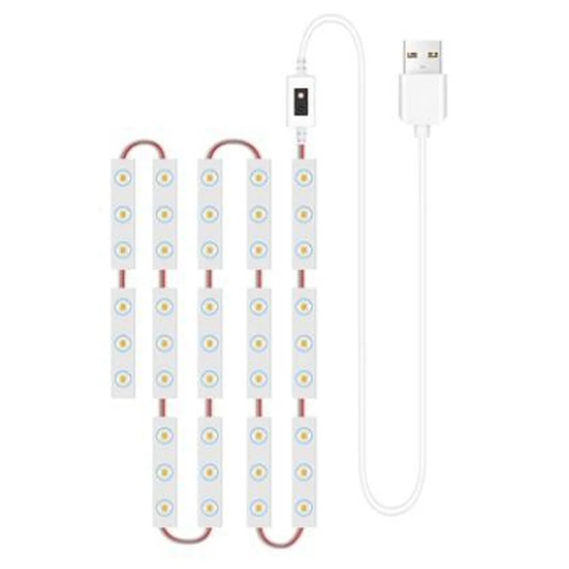 

USB-зеркало с подсветкой, искусственная кожа, искусственный макияж