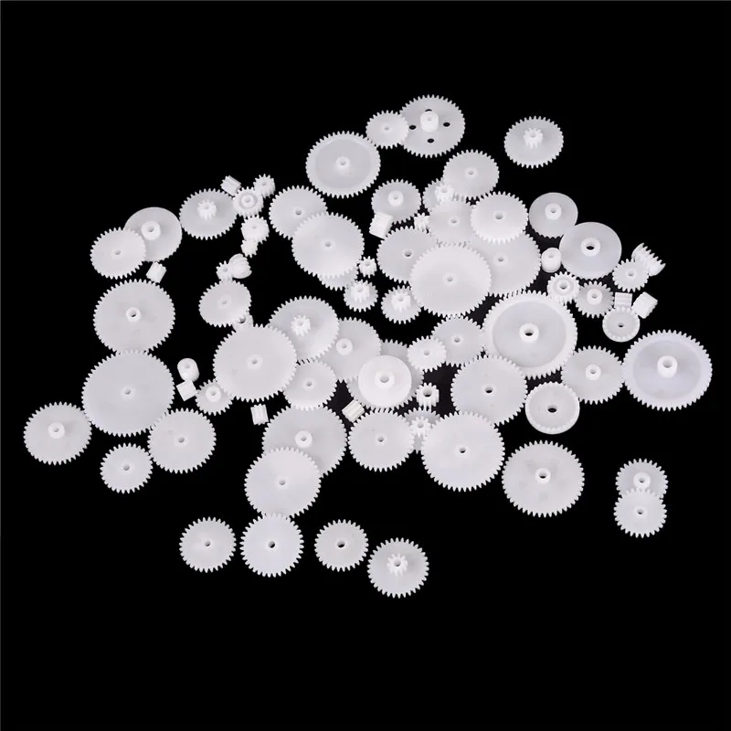 

58 styles Toothed Wheels WSFS Gears Plastic All Module 0.5 Robot Parts