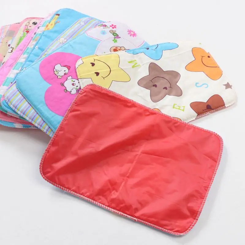 Reusable Baby Infant Diaper Nappy Urine Mat Kid Simple Bedding Changing Cover Pad Sheet Protector Soft Cotton for Infant A2UB