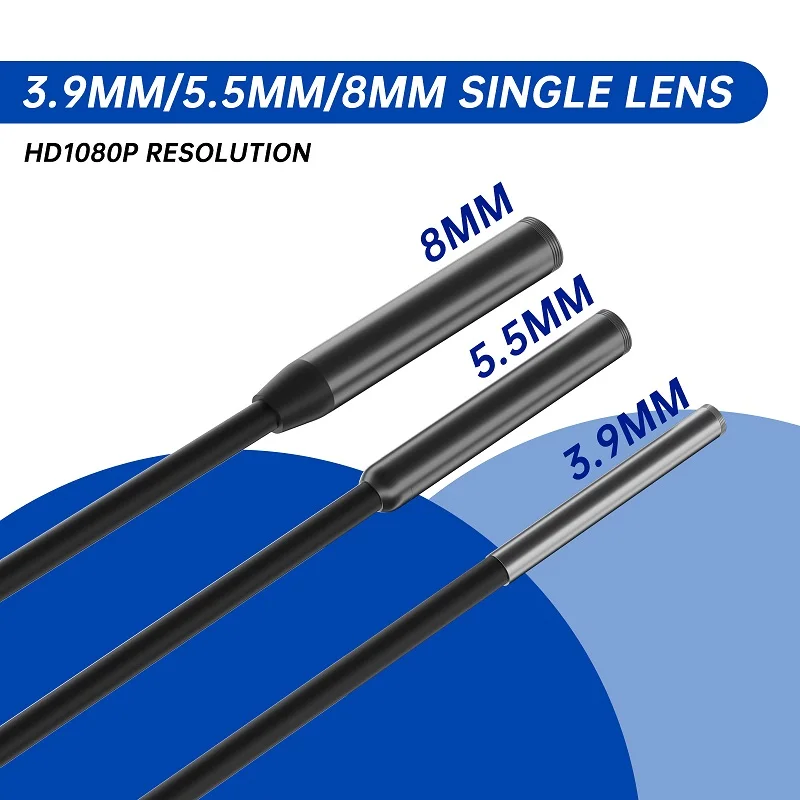 Tubo Fotocamera Di Ricambio 5,5 Mm 1M/3M Per Endoscopi TESLONG NTS150 - Foto 8