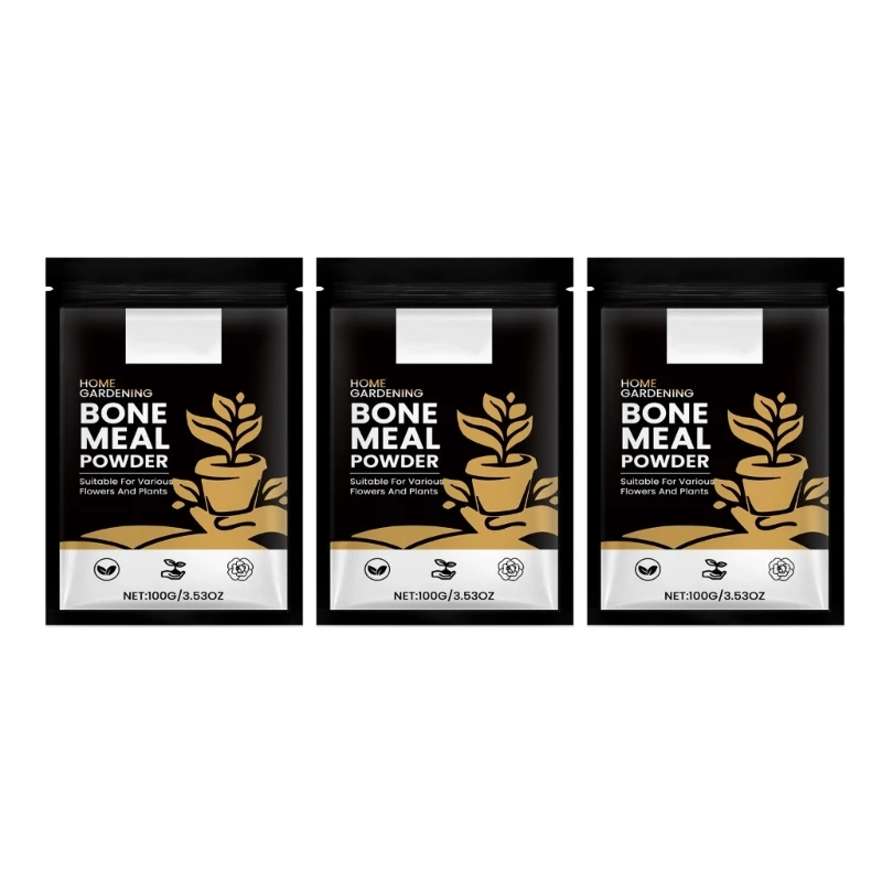 3 Pack Organic Rooting Compound Powder For Natural Hormones, Vegetable, Fruit, Flowers Plant Growth Enhancer, Use