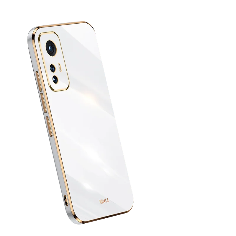 Luxury Square Plating Shockproof Soft TPU Silicone Case