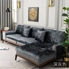 Modern Simple 4 seasons sofa cover Anti-skid leather Glossy Style Plush towel sofa cover Hotel lounge chair reflective blanket 4