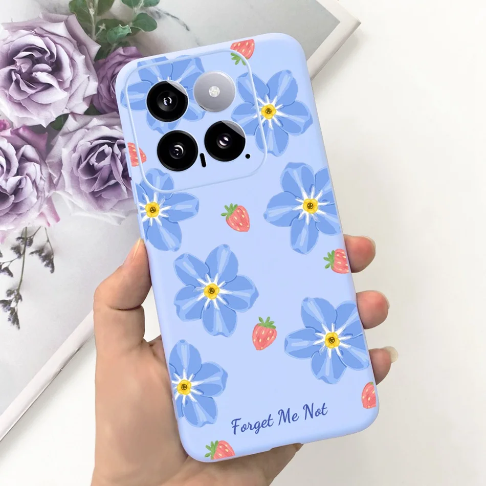 Cute Love-Heart Candy Color Soft Silicone Protective Phone Case