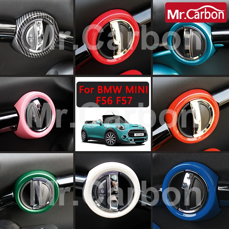 

Car Inner Door Handle Decorative Frame Door Bowl Protection Sticker For M 1 Coope r F 56 F 57 Car Modification Accessories