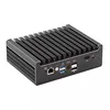 Topton 4 LANs i226-V 2.5G Solid Fanless Firewall Mini PC Intel N100 Pentium N6005 DDR4 COM USB-C pfSense OPNsense ESXi Computer 6
