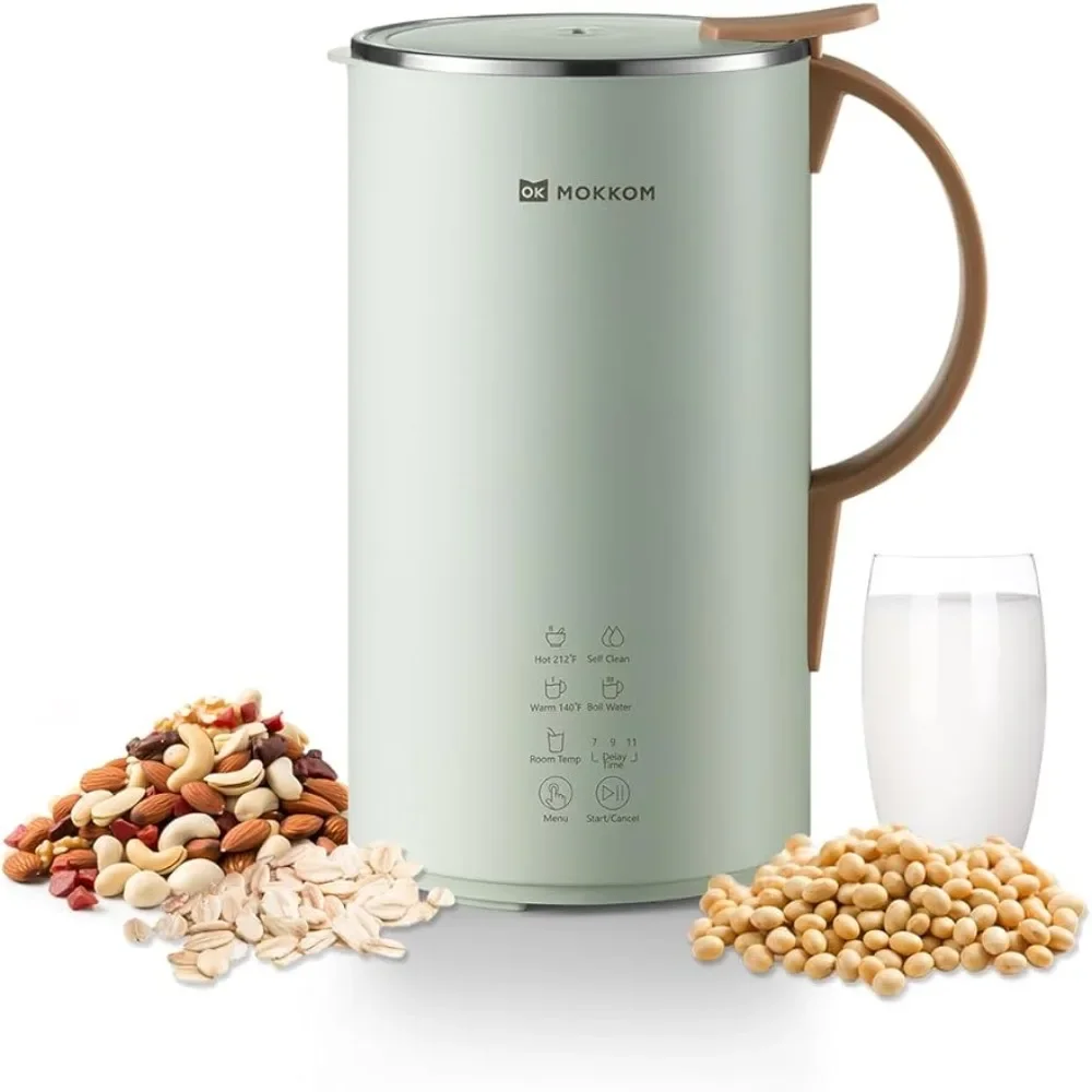 

Automatic Nut Milk Maker, 20 oz Soy Milk Maker, Homemade Almond, Oat, Coconut, Soy, or Plant-Based Milk and Dairy Free Beverages