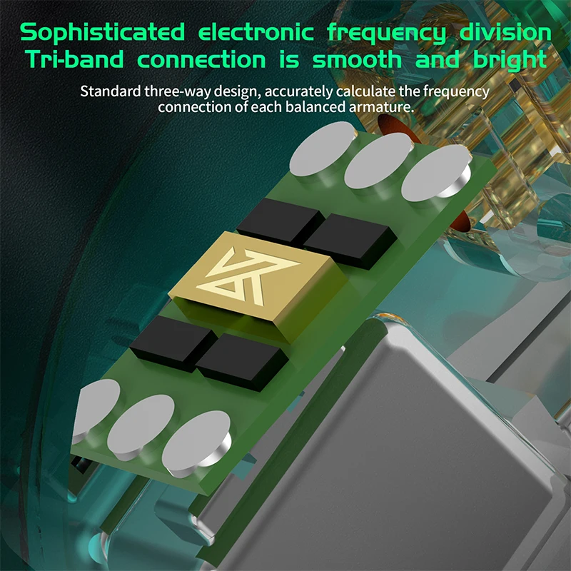 KZ AS16 برو سماعة سلكيةمع ميكروفون - Image 4