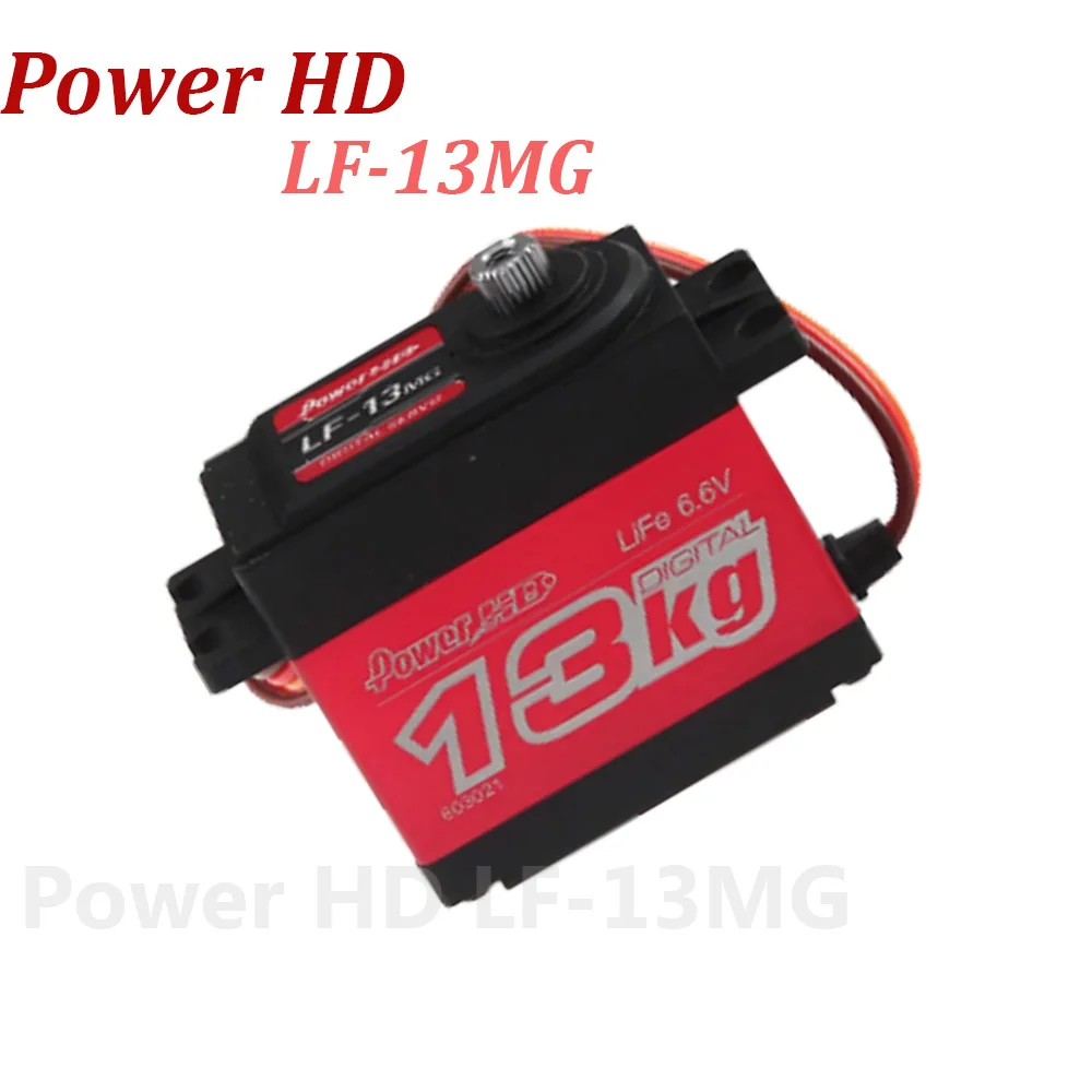 

Power HD LF-13MG Standard Digital High Speed Torque 13KG Car Servo Metal Gear For 1:10 1:8 RC Steering Cars