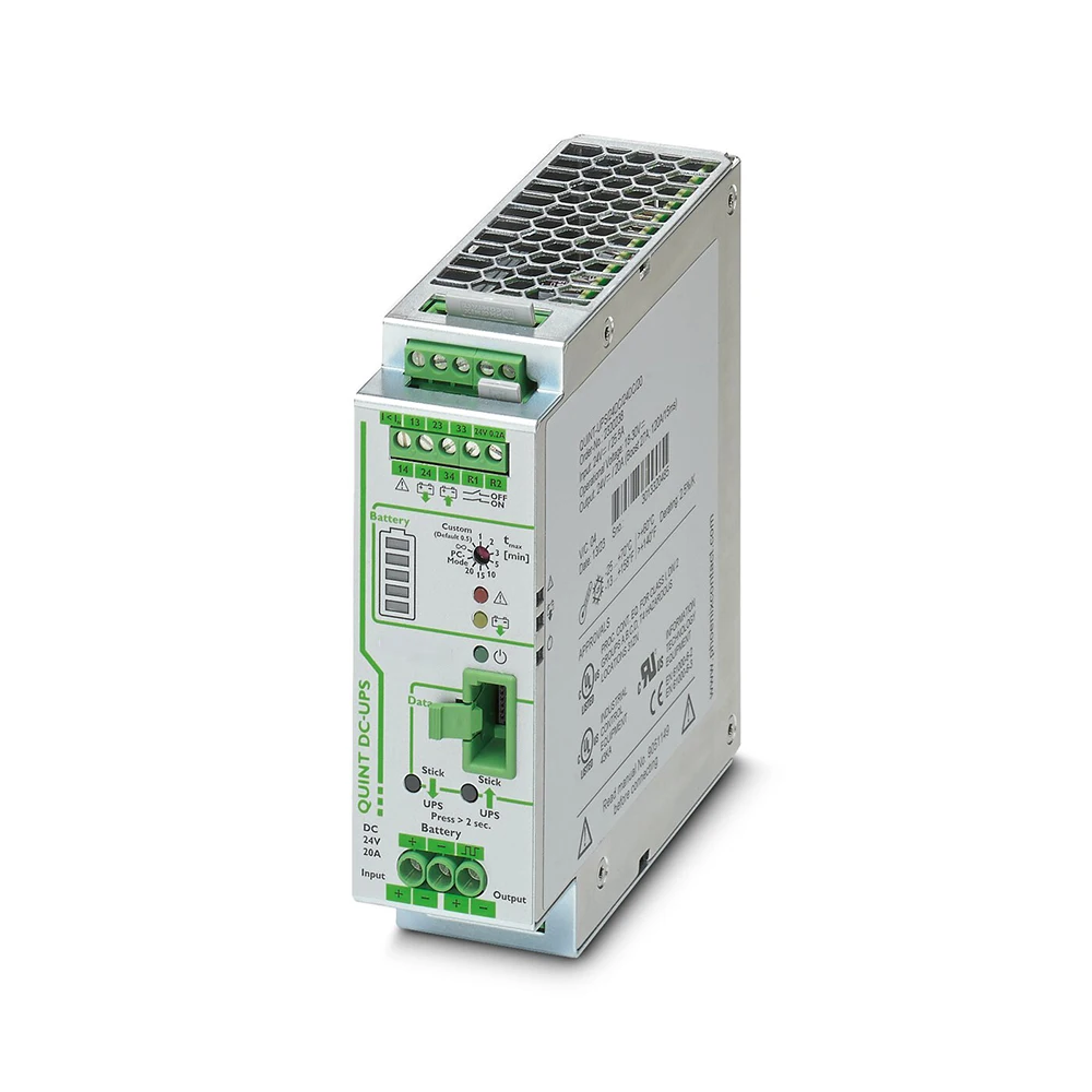 1PCS QUINT DC-UPS For Phoenix UPS 24VDC/20A Uninterruptible Power Supply 2320238 QUINT-UPS/24DC/24DC/20 4 1PCS QUINT DC-UPS For Phoenix UPS 24VDC/20A Uninterruptible Power Supply 2320238 QUINT-UPS/24DC/24DC/20 - Image 2