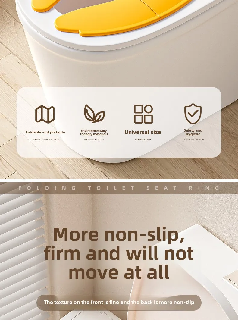 Description Picture 3 of itemBaby Travel Toilet Training Seat Folding Potty Seat Toddler Portable Kids Travel Potty Seat Pad Urine Assistant Cushion