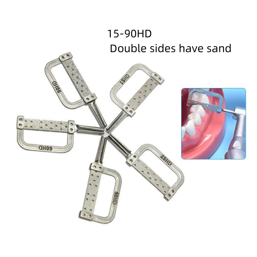 

5 pieces Dental Interproximal enamel grinding /IPR blade Interproxima Stripping Contra Angle IPR System For Orthodontics