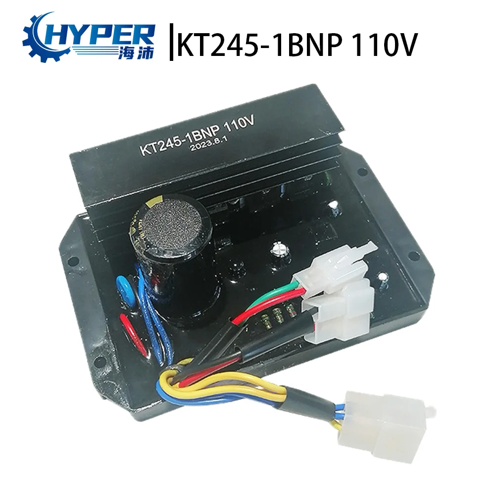 

KT245-1B Single Phase AVR Automatic Voltage Regulator Brush and Brushless Diesel Gasoline Generator Stabilizer 8-15KW 8 wires