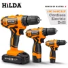 HILDA 12V 16.8V 21V Electric Screwdriver  Mini Wireless Power Driver Cordless Drill DC Lithium-Ion Battery Power Tools 1