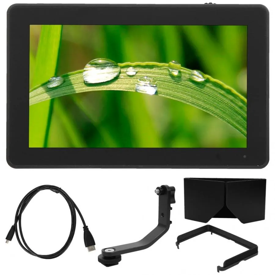 FEELWORLD F6 PLUS 5.5 Inch on Camera DSLR Field Monitor 3D LUT Touch Screen IPS FHD 1920x1080 Video Focus Assist Support 4K HDMI