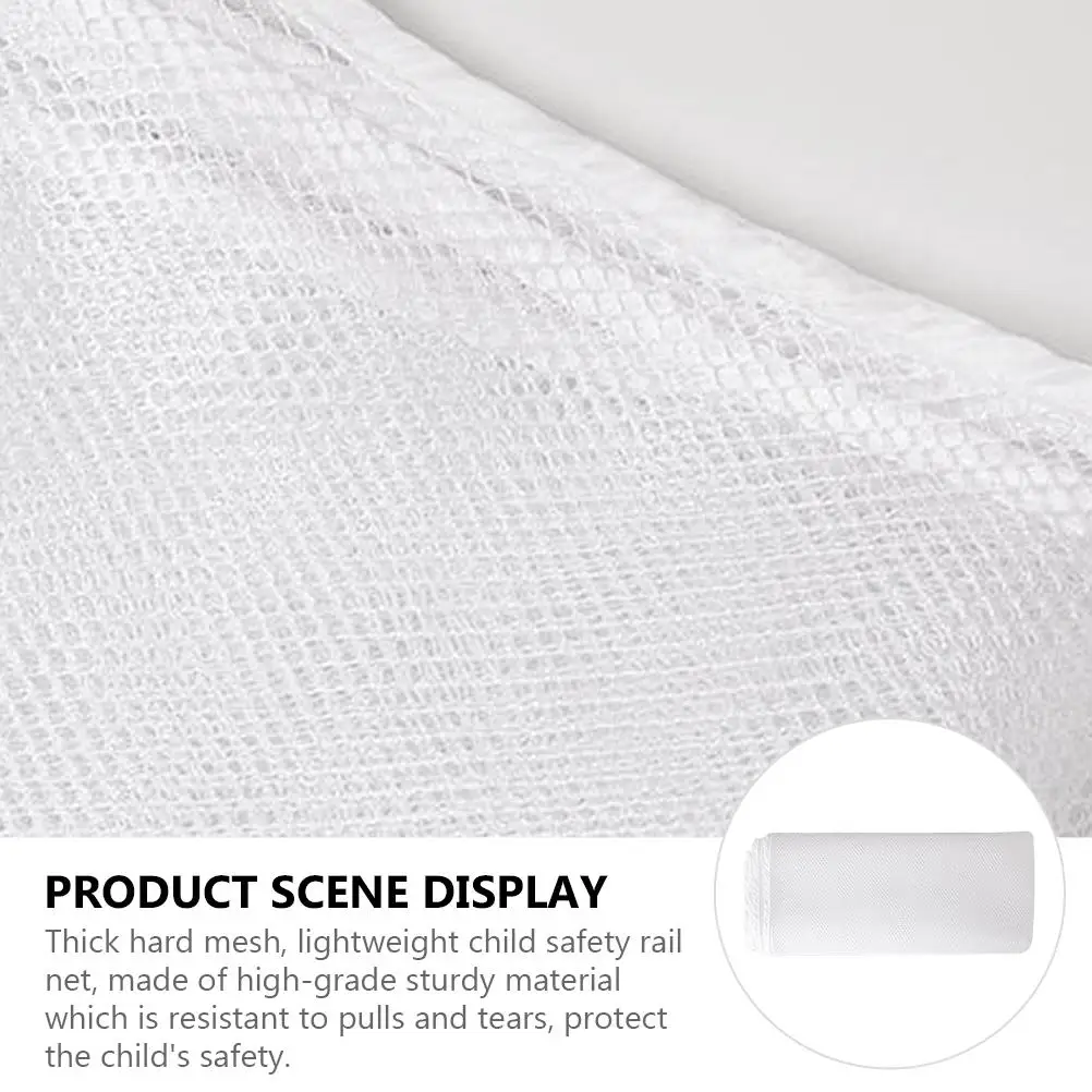 Crib Safety Net Baby Kids Polyester Balcony Barrier for Cats Stair Railing Guard