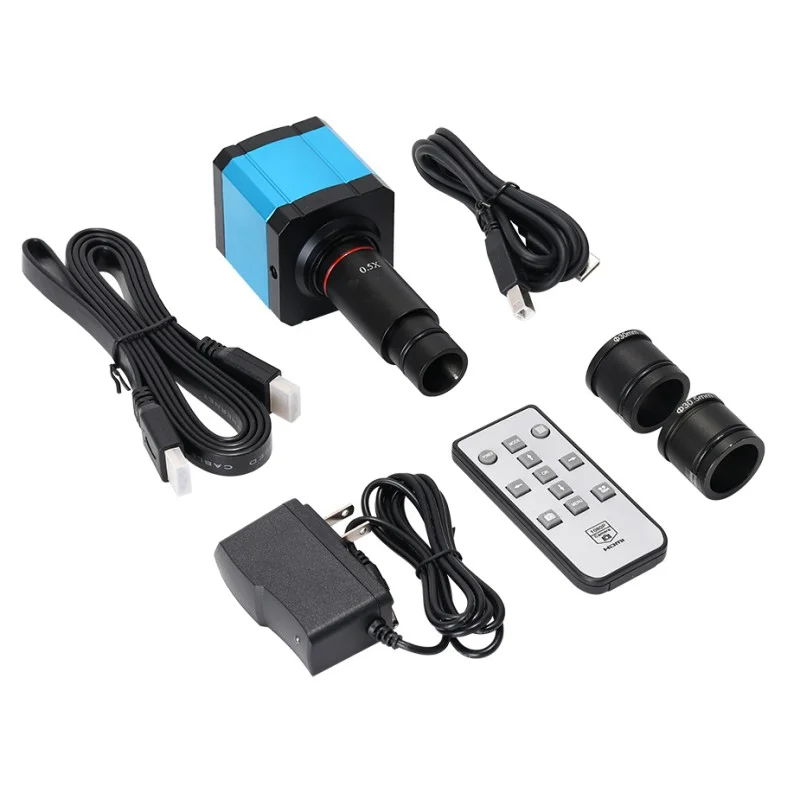 

16MP Microscope Camera Digital Electronic Eyepiece Microscope Free Driver High Speed Industrial Microscope 30mm/30.5mm Adapter
